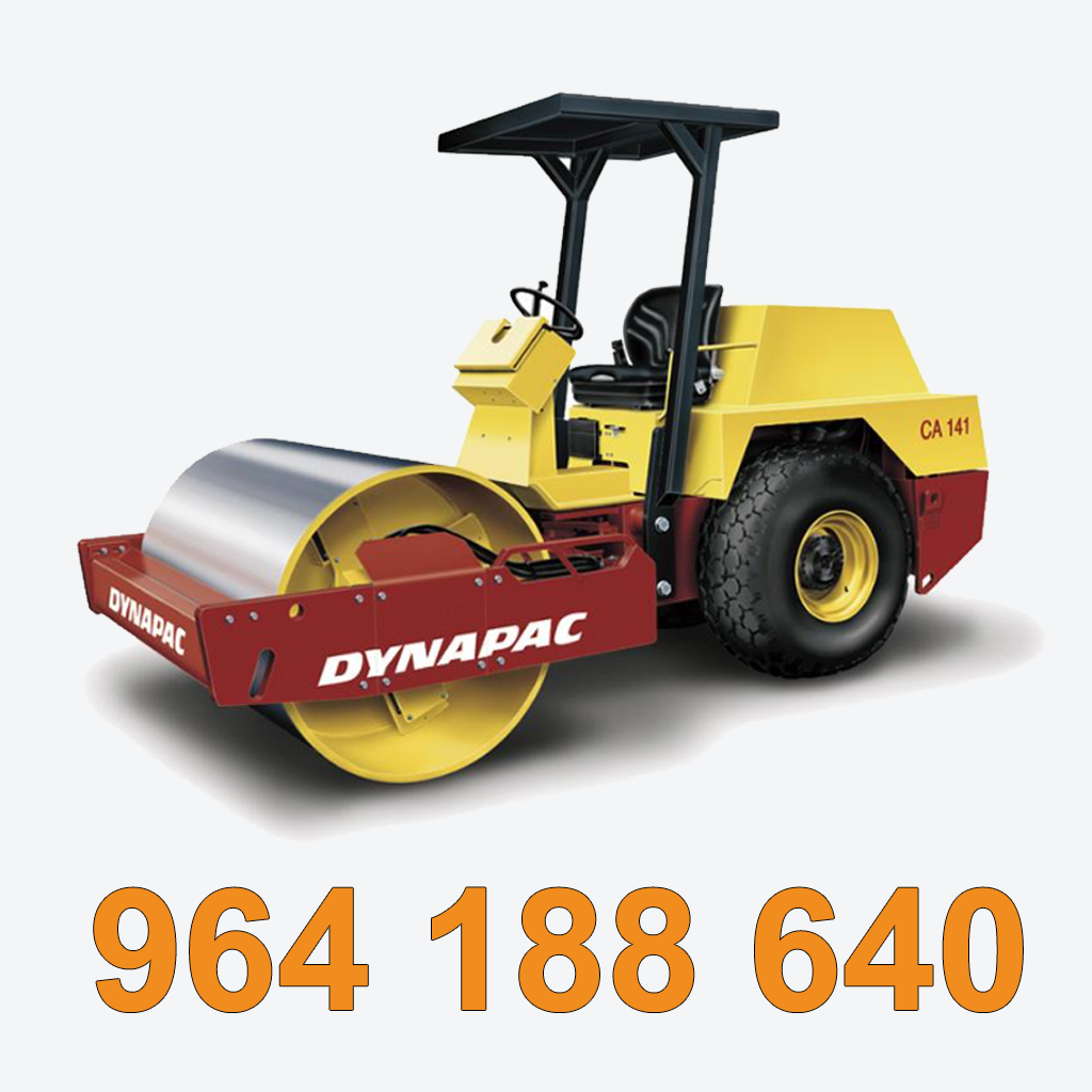 Rodillos profesionales de tipo Rodillos de Zanjas listos para operar en CASTELLÓN DE LA PLANA/CASTELLÓ DE LA PLANA.