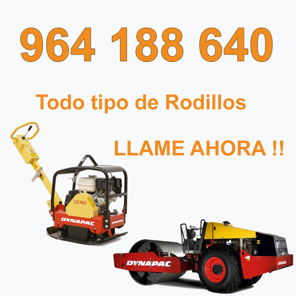 Flota de maquinaria KYO RENT en AÍN